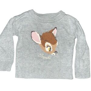 Disney Bambi Gray Kids Sweater